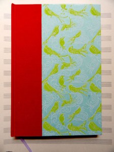 Green Birds on Lines